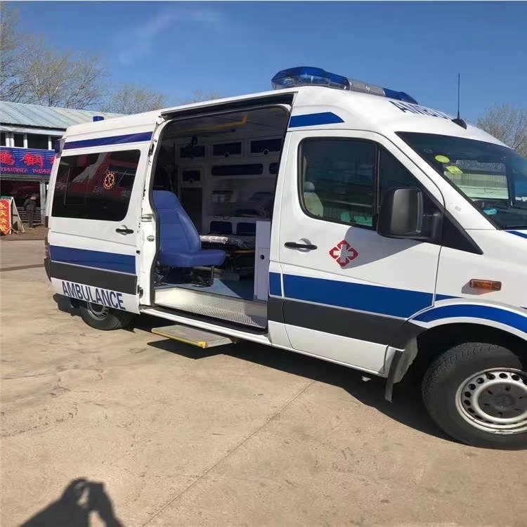 中原私人长途救护车出租转院回家